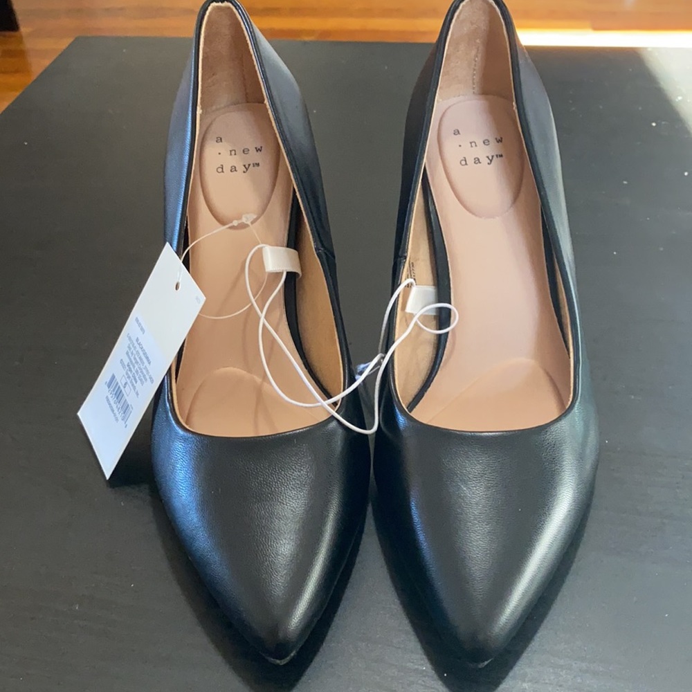 Brand new black high heels